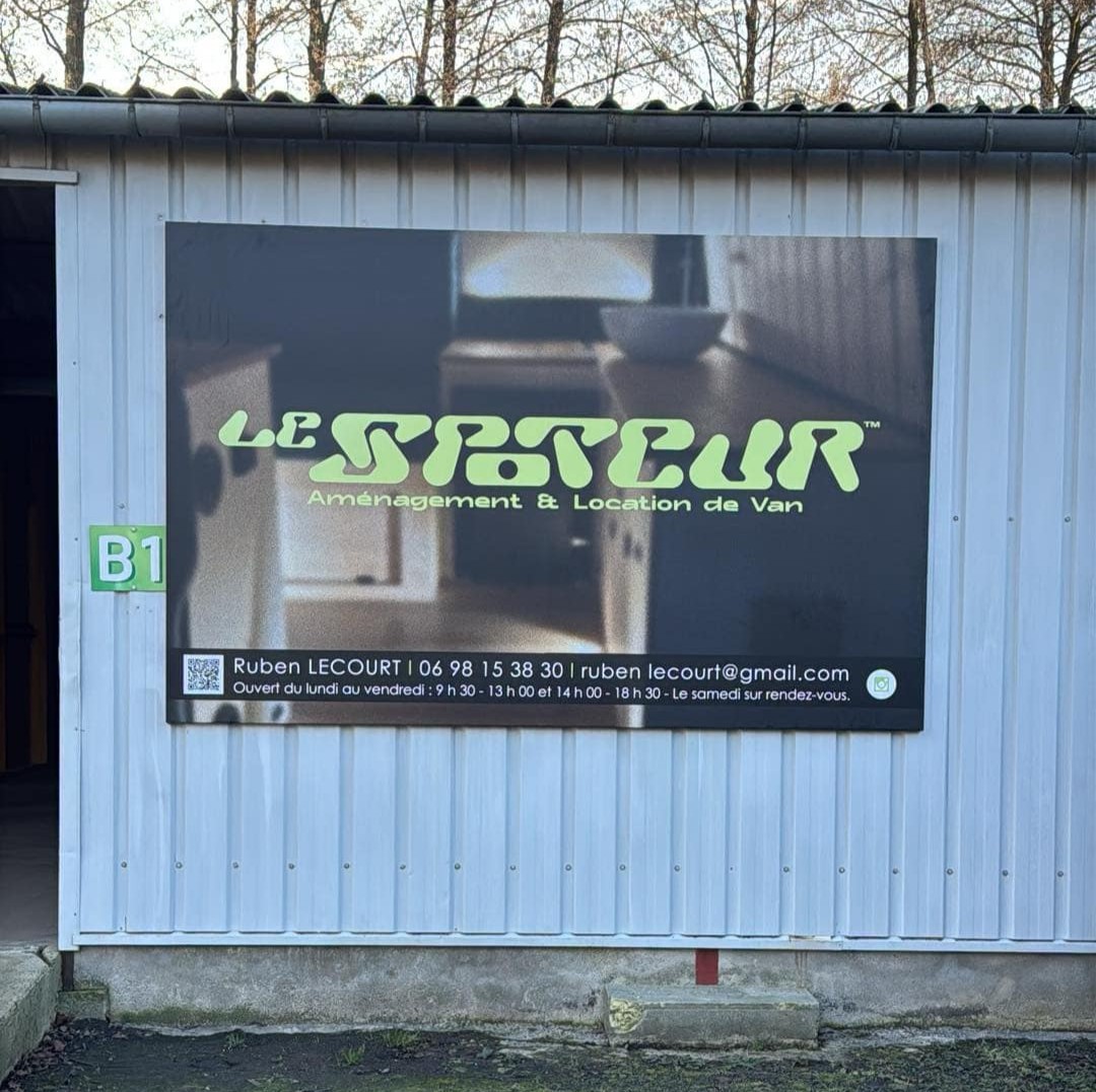 Enseigne de l'entreprise Le Spoteur